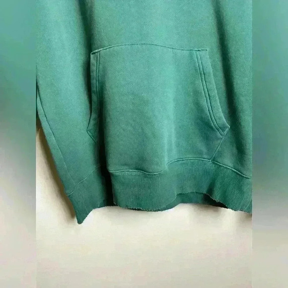 New Balance Hoops Fleece Hoodie Green - Picture 6 of 10